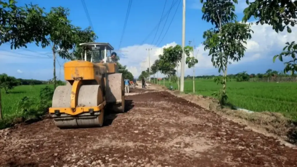 Peningkatan jalan di kab. Cirebon