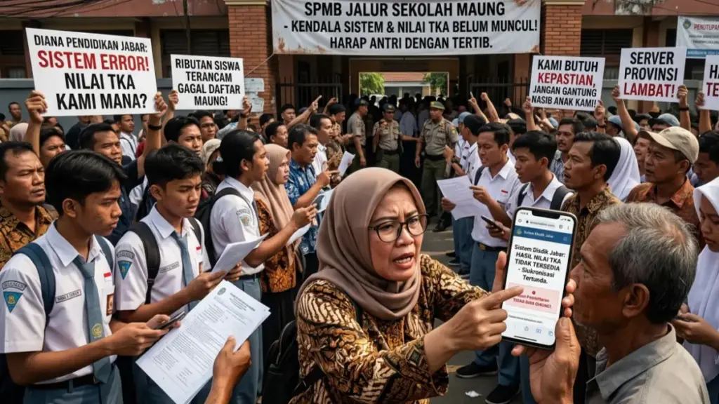 Pendaftaran sekolah maung jabar
