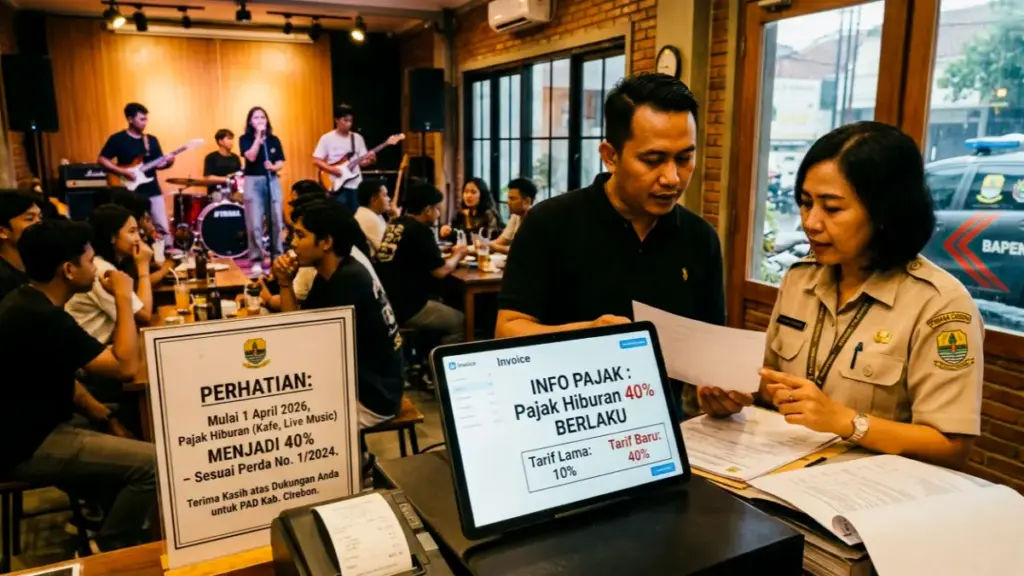 Pajak 40% hiburan malam di kabupaten cirebon
