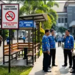 Kawasan Tanpa Rokok di lingkungan kantor Pemkab cirebon