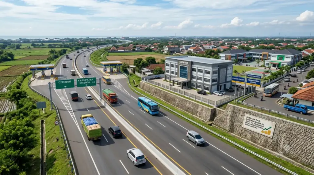 Sumbang Pajak Rp9,7 Miliar per Tahun, Sektor Jalan Tol Jadi Mesin Penggerak PAD Kabupaten Cirebon PAD Kabupaten Cirebon dari Pajak Jalan Tol