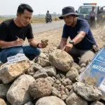 Kualitas material tanggul cisanggarung