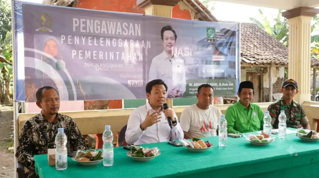 Kunjungan anggota DPRD Prov Jabar ke desa Kalimukti, Pabedilan