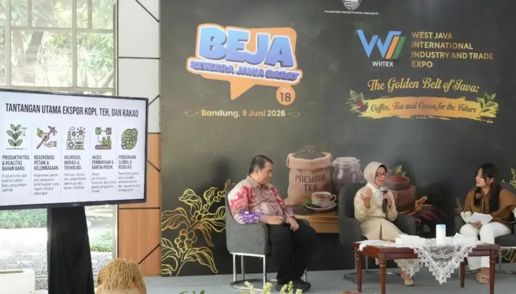 Genjot Pasar Internasional, Disperindag Jabar Gelar WIITEX 2026 untuk Perkuat Komoditas Teh, Kopi, dan Kakao Komoditas Jawa barat