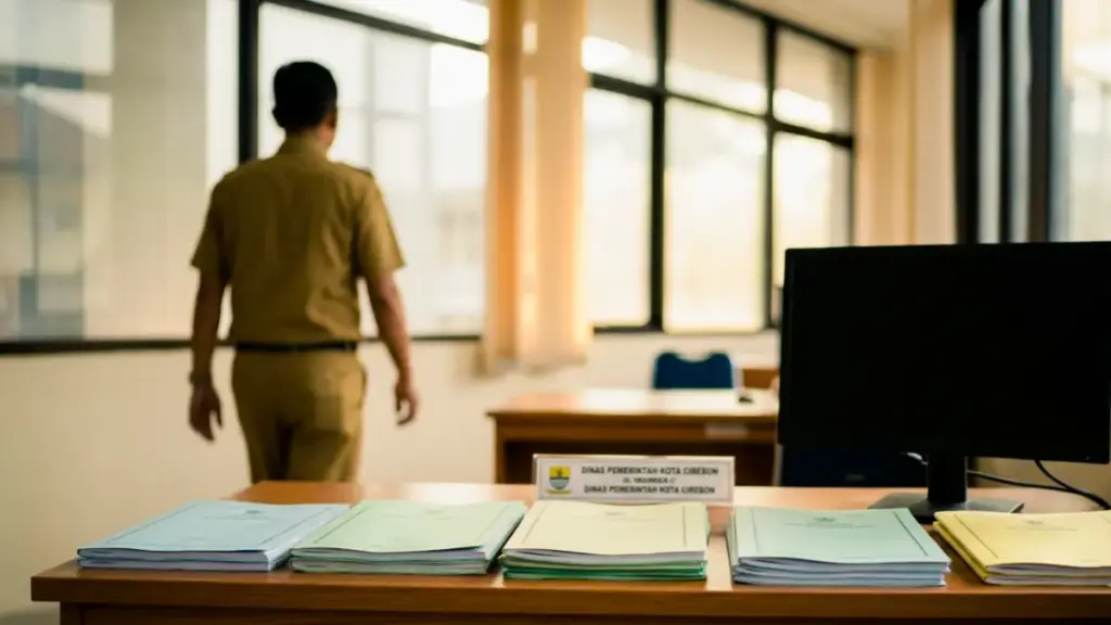 Pemkot Cirebon tidak akan keluarkan gaji ASN yang bolos kerja tanpa alasan.