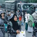 Program pendidikan karakter dan disiplin pelajar jabar di Mako korps TNI AL Cilandak