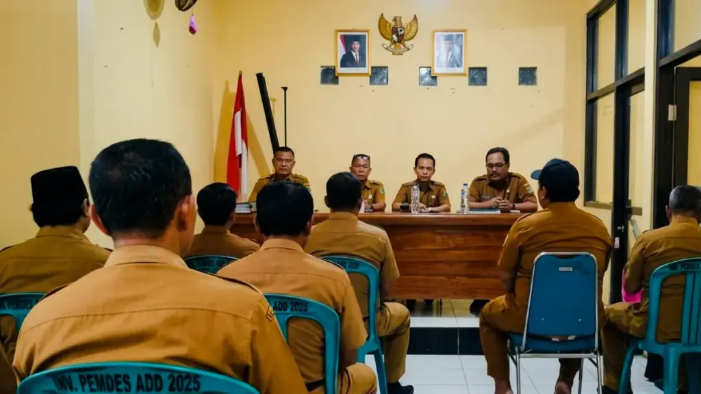 Pastikan Transparansi Anggaran, Kecamatan Babakan Evaluasi Penggunaan Dana Desa Cangkuang Tahap I Monev DD Cangkuang