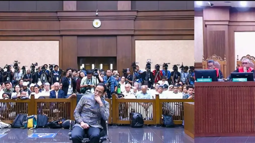 Nadiem divonis 10 tahun penjara