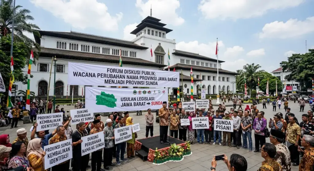 Wacana perubahan nama provinsi Jawa Barat menjadi sunda