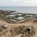 Irigasi di gebangmekar tertutup proyek pabrik
