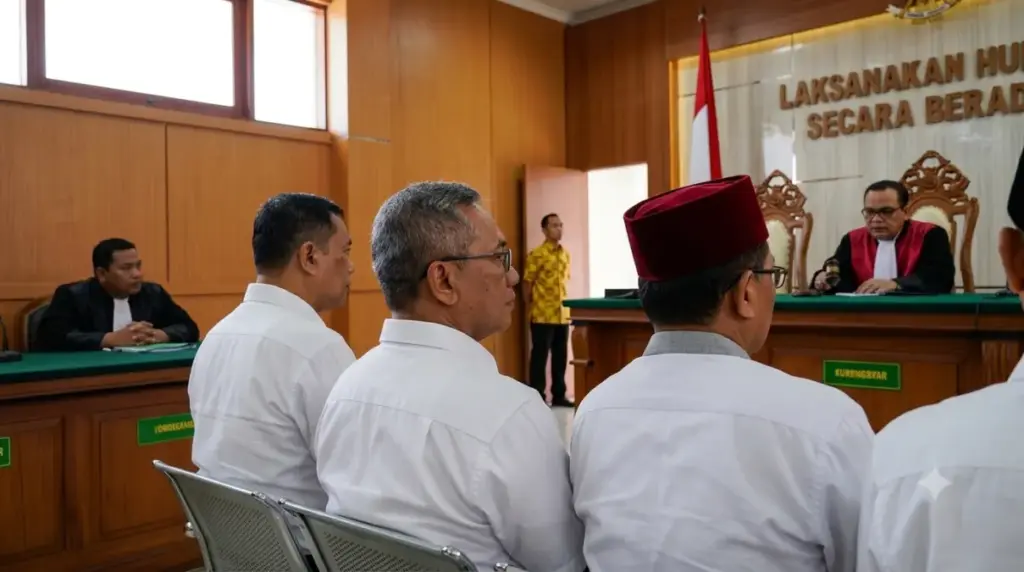 Terbukti Korupsi Proyek Gedung Setda, Mantan Wali Kota Cirebon Nashrudin Azis Divonis 9 Tahun Penjara Vonis 9 tahun penjara mantan Setda kota Cirebon