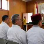 Vonis 9 tahun penjara mantan Setda kota Cirebon