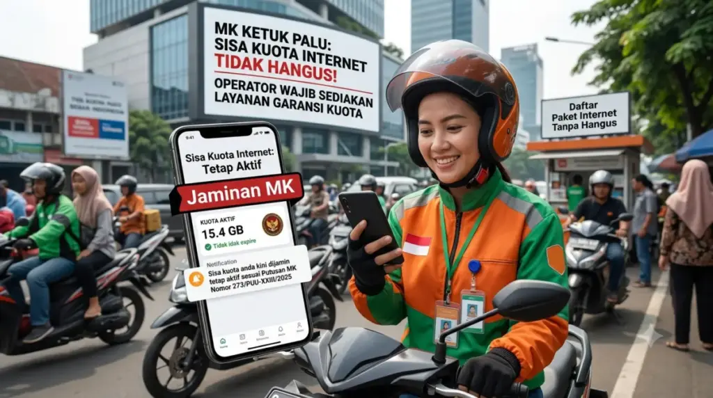 Kuota internet tidak lagi hangus