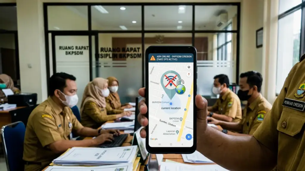 Fake GPS absensi ASN