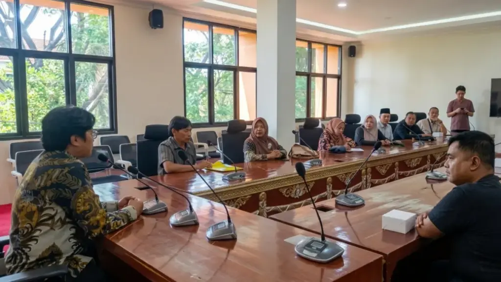 Hanya Bawa Pulang Rp271 Ribu Sebulan, Puluhan Guru PPPK Paruh Waktu Ngadu ke DPRD Kabupaten Cirebon Pegawai PPPK paruh waktu datangi DPRD Kab Cirebon