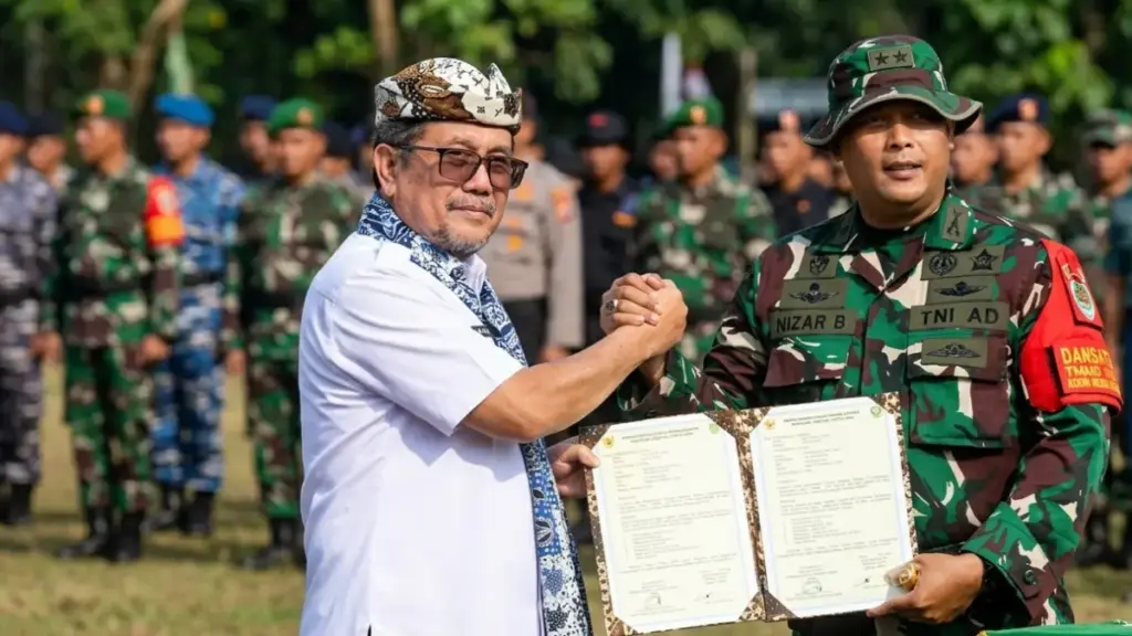 Akselerasi Pembangunan, TNI Geber Program TMMD di Luwungkencana TMDD ke-129 di Desa Luwungkencana