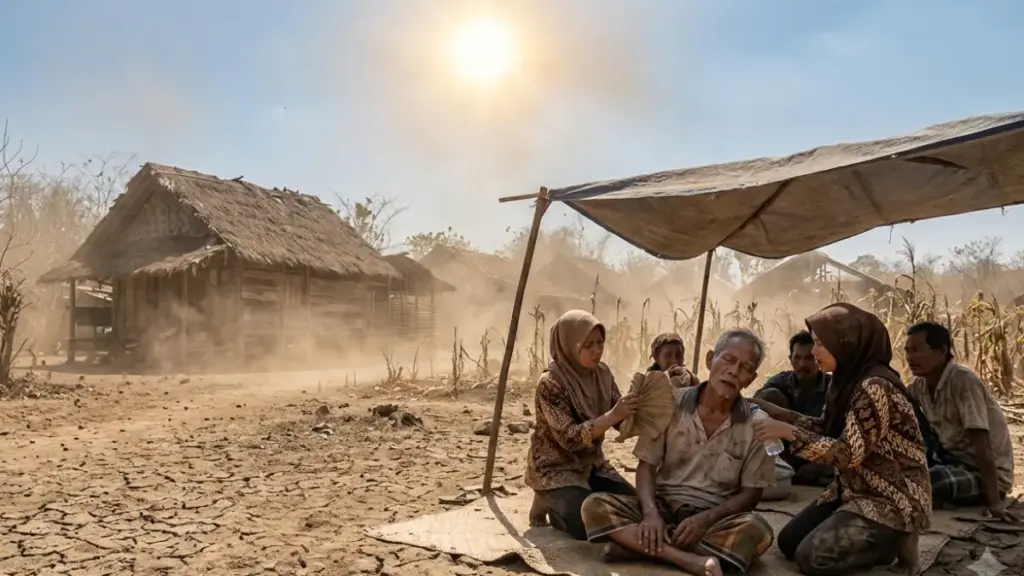 Kemarau Lebih Kering dan Panjang, Waspadai Beberapa Penyakit Ini Waspadai kesehatan saat kemarau panjang