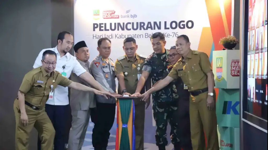 Logo Hari Jadi Kabupaten Bekasi ke-76