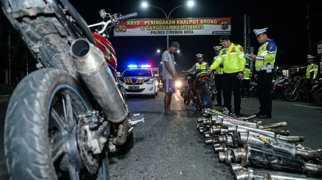 Operasi KRYD Polres Cirebon Kota