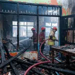 Kebakaran rumah di Sindanglaut