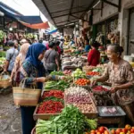 Harga bahan pokok turun di Jawa barat