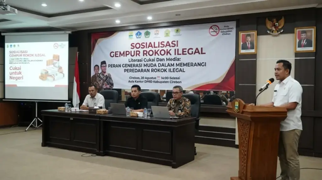 Sosialisasi tangkal peredaran rokok ilegal