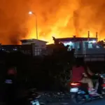 Kebakaran di dekat PT. Assem Pabedilan