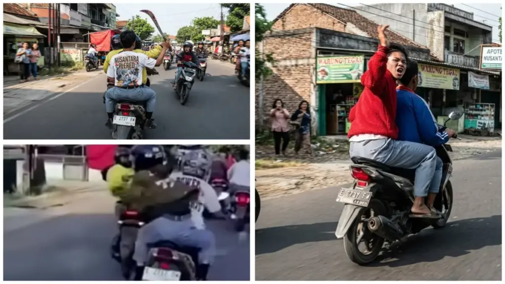 Warga resah tawuran pelajar jadi konten