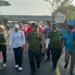 Jalan santai semarak HUT RI ke-81 RSUD Waled