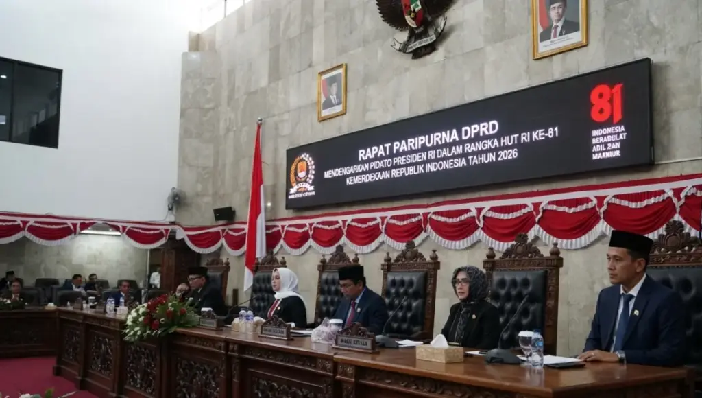 DPRD Kabupaten Cirebon simak pidato Presiden