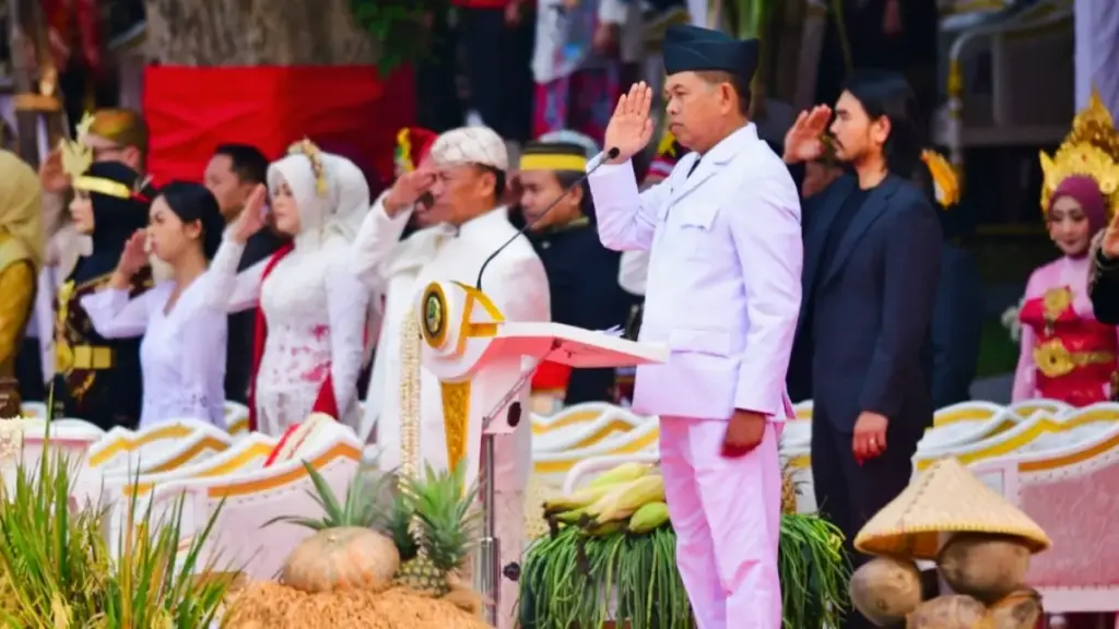 Upaca HUT RI ke-81 di Gedung Sate