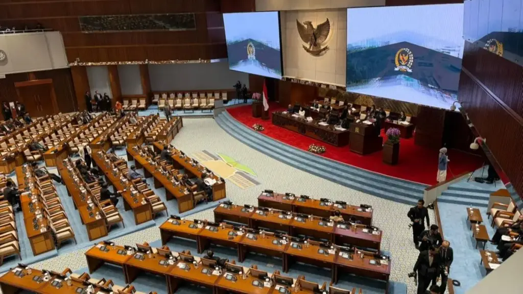 Rapat paripurna krusial DPR RI