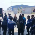 Aksi massa di depan PT. DDI Pabedilan