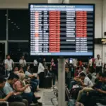 Bandara Soetta batalkan sementara penerbangan