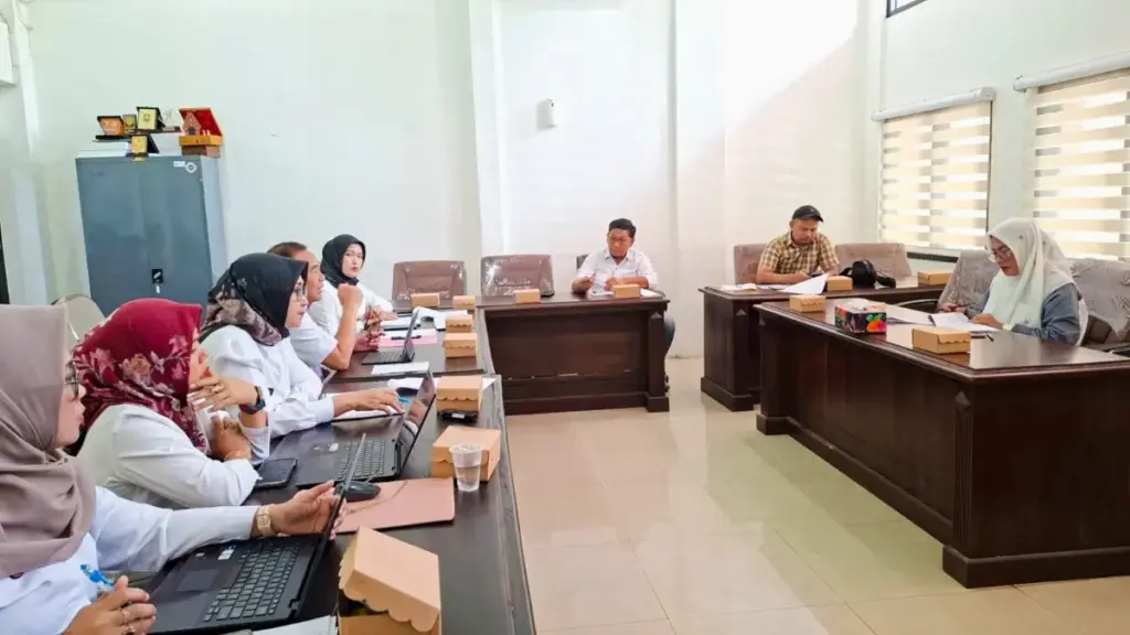 Rakor komisi 1 DPRD Kab Cirebon bersama inspektorat