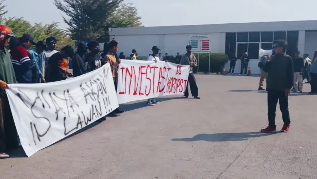 Aksi massa di PT Longrich