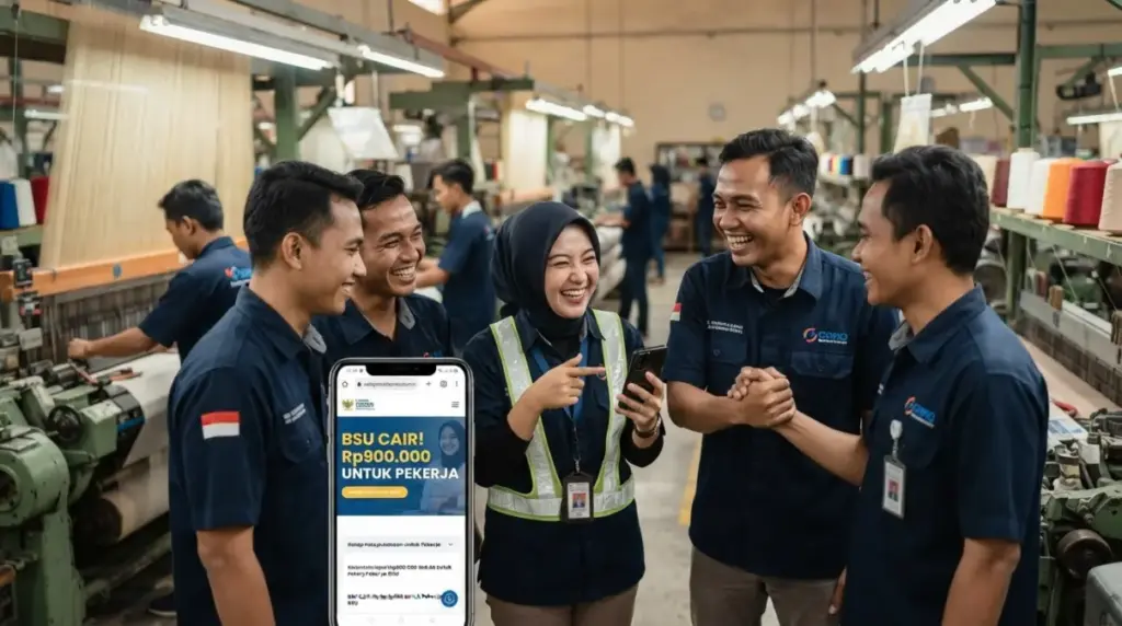 Pemerintah Gelontorkan Bantuan Subsidi Upah Rp900 Ribu untuk 13,3 Juta Pekerja