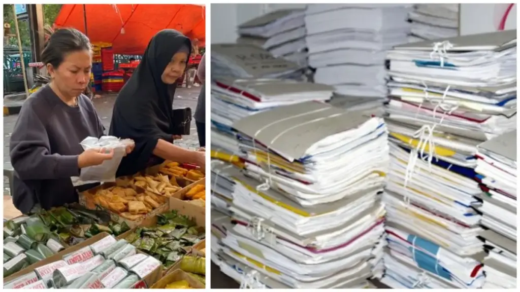 Dampak Era Digital: Pedagang Jajanan Cirebon Kehilangan Pasokan Koran Bekas