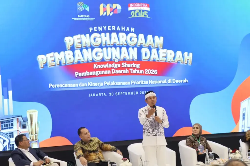 Pemprov Jabar Raih Predikat Terbaik I dalam Penghargaan Pembangunan Daerah 2026