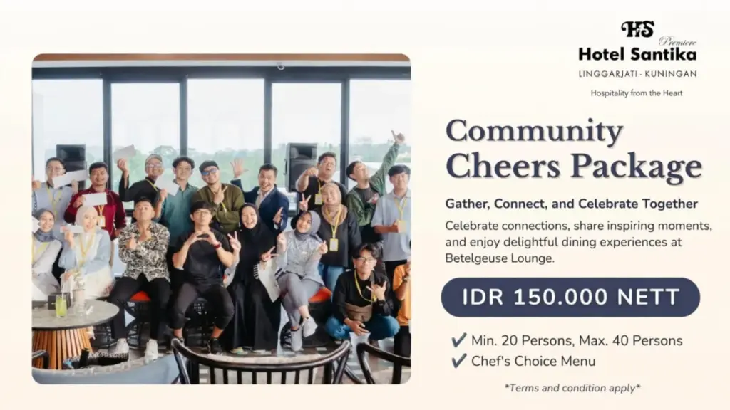 Hotel Santika Premiere Linggarjati Luncurkan Paket Perayaan dan Menu Kuliner Spesial