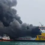 KMP Batumandi Terbakar di Selat Sunda, Polisi Buka Posko Khusus Pendataan Barang Hilang Penumpang